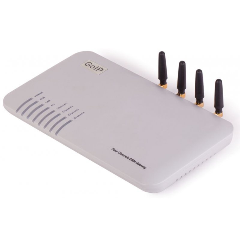 Passerelle GSM VoIP pour 4 chaines GOIP 4 Grandstream