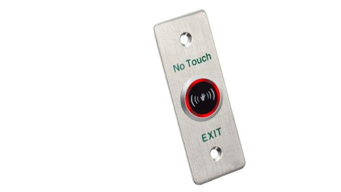 Bouton De Sortie Et D'Urgence No Touch Hikvision Ds-K7P049