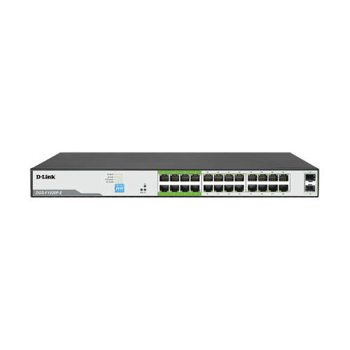 Switch D-Link 24-Port 10/100/1000 Poe +  2 X Sfp 250W