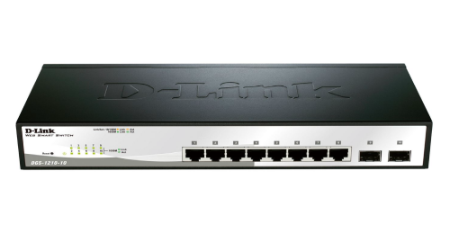 Switch D-Link 8 Port 10/100/1000Base-T Ports + 2 Sfp Ports