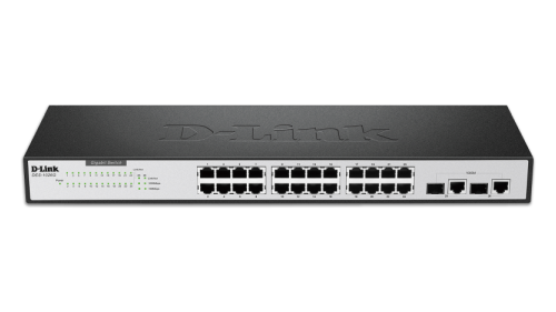 Switch D-Link 24-Port 10/100Mbps + 2-Port Conbo Giga/Sfp