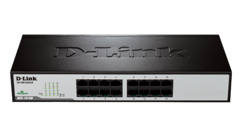 Switch D-Link 16-port 10/100Base-T Unmanaged Switch