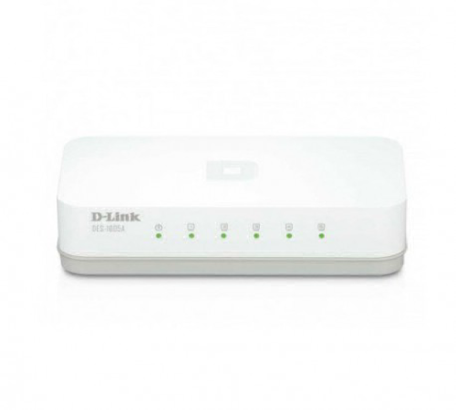 Switch D-Link 5 Port 10/100Base-T Unmanged Switch (Plastic Casin