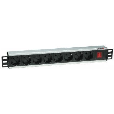 Intellinet 19P Rackmount 8-Way Power Strip - German Type