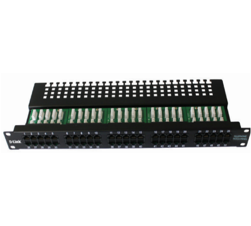 D-Link 50 Ports Voice Ptch Panel