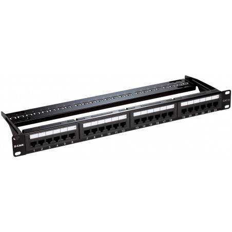 D-Link Patch Panel Cat 6 Utp Keystone Type- 24 P Equipe