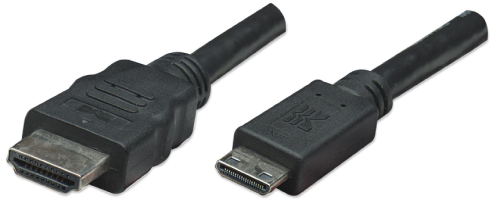 Intellinet Hdmi-Male/Mini Hdmi-Male/ 1.8M/ Noir