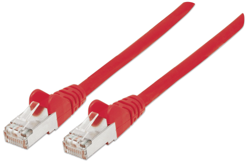 Intellinet Cat6A Patch Cable/ Sftp 3M Rouge Lsoh