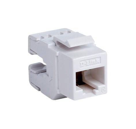 D-Link Cat6 Keystone Jack Utp - White