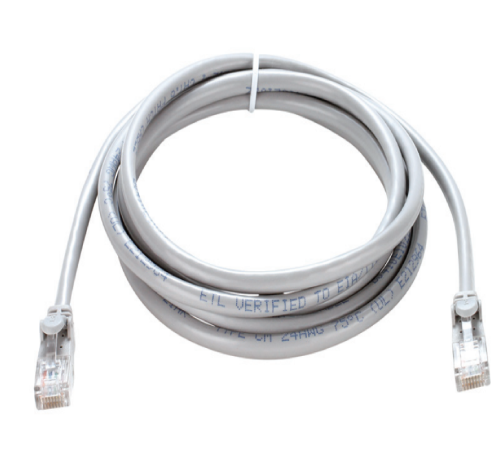 D-Link Cat6 Utp 24 Awg Round Patch Cord - 1M - Grey Color