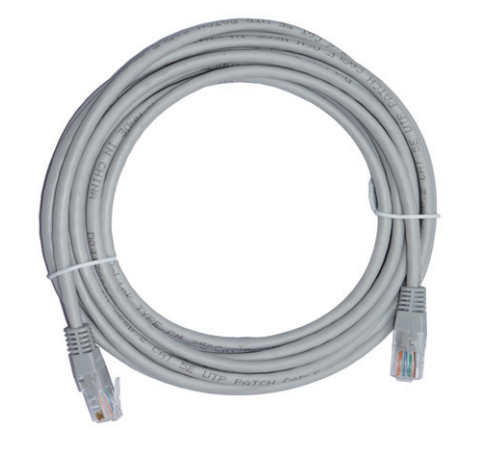 D-Link Cat5E Utp 24 Awg Round Patch Cord - 0.5M - Gray Co