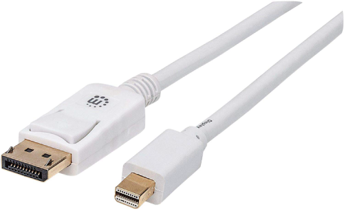 Intellinet Displayport/ Mini-Dp-Male/Dp-Male/ 2.0M/ Blanc