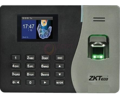 Zkteco Fingerprint Time Attendance Terminal.