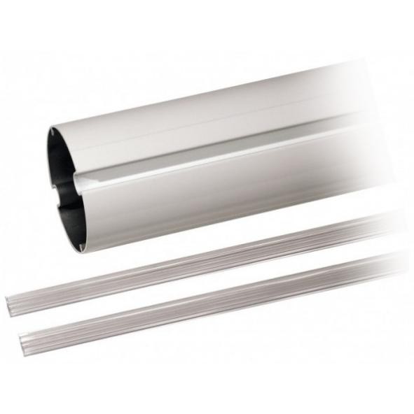 Lisse Elliptique En Aluminium Blanc Laqué 4 M Tau