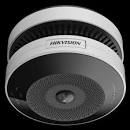 Caméra Détecteur De Fumé Ip Fisheye Hikvision