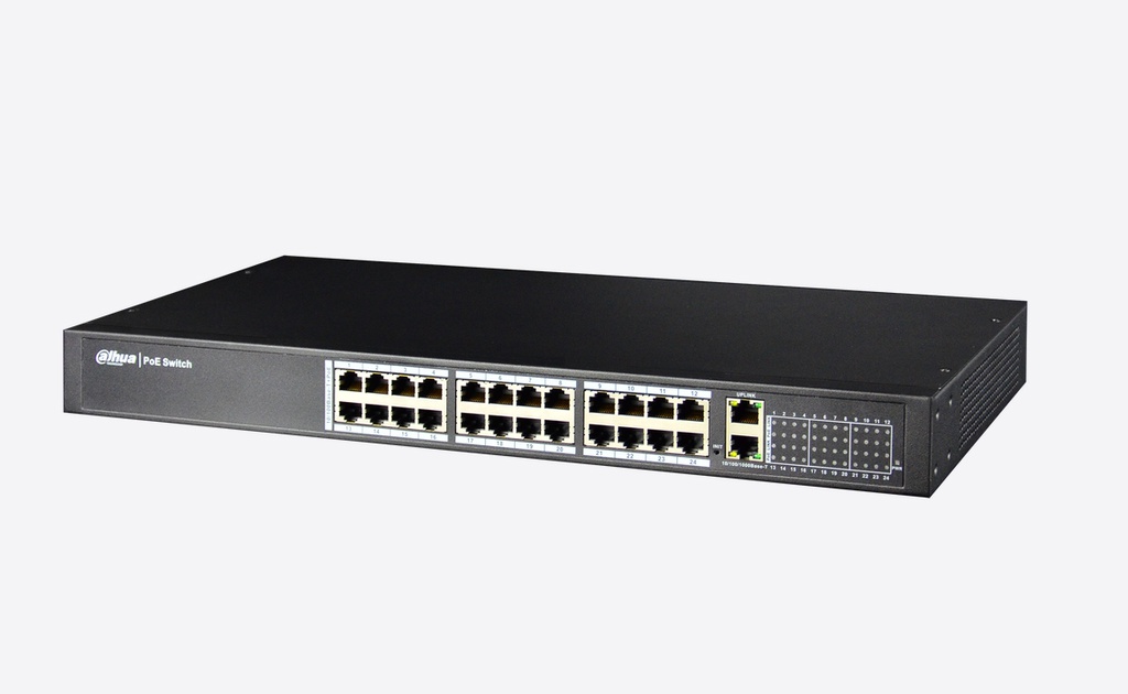 Switch Poe Dahua 10/100 Mbps Dh-Pfs4026-24P-370