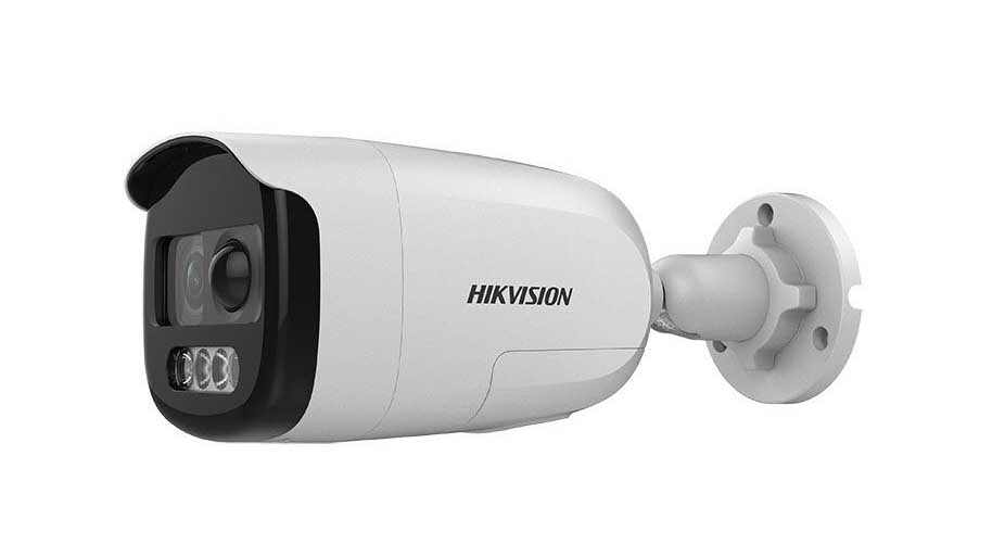 Caméra Fixe Hdtvi Hikvision 2 Méga Pixels Pir Siren