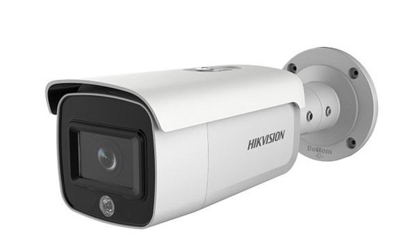 Caméra Fixe Ip Hikvision Tube 2 Méga Pixels Lumière Et Alarme Audio