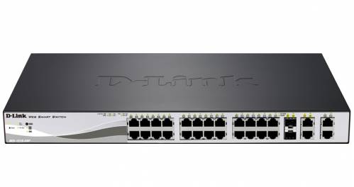 [DES-1210-28/E] Switch D-Link Switch 24 Ports 10/100 Mbps + 4Ge + 2 Sfp