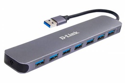 [DUB-1370/E] D-Link 7-Port Usb 3.0 Hub With 1 Bc 1.2 Fast Charging Por
