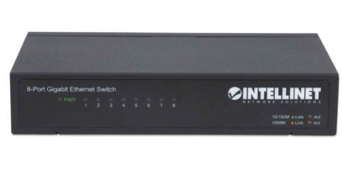 [530347] Switch Intellinet Switch 8 Port 10/100/1000