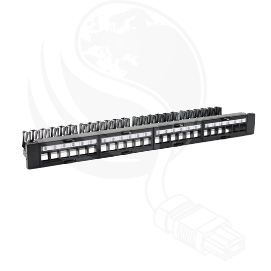 [EMUTPSCP24BLK1U02] Briticom Panneau De Brassage Vide Utp6 24 Ports Modulaire 2