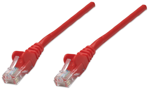 [342131] Intellinet Patch Cable Cat6 Utp 0.5M Rouge