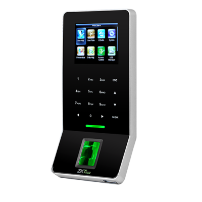 [F22] Zkteco Ultra Thin Ngerprint Time Attendance And Access Control Terminal.