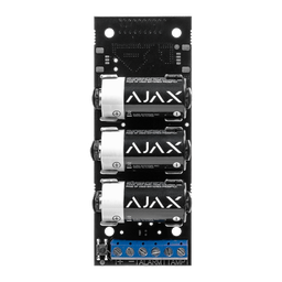 [AJ-TRANSMITTER] Interface radio pour l'intégration d'un dispositif de détection filaire sur  le  système  Ajax.  Equipée  d'une  antrée  d'alarme  et  d'une entrée  sabotage.  Communication  bidirectionnelle Ajax sans fils
