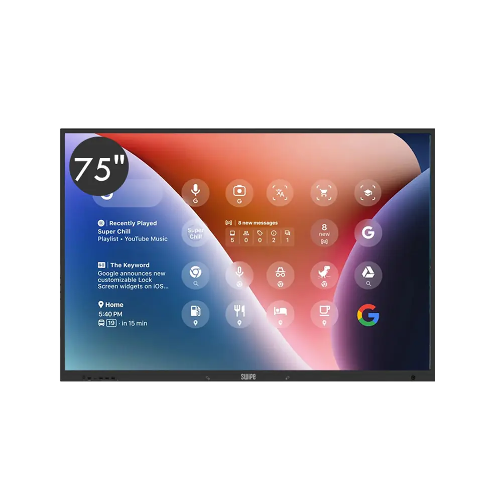 [SW-IFP-75C] Écran Interactif Tactile SW-IFP-75C – 75 pouces 4K UHD avec Android intégré