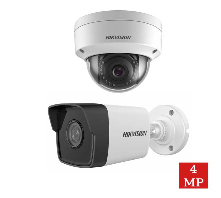 Caméra Fixe Ip Hikvision 4 Méga Pixels