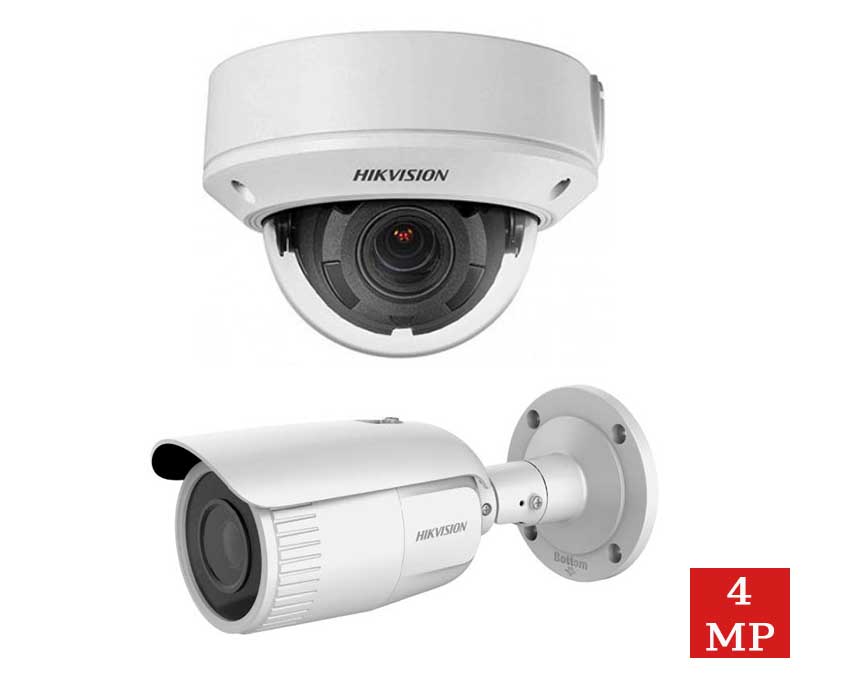 Caméra Fixe Ip Hikvision 4 Méga Pixels Varifocal